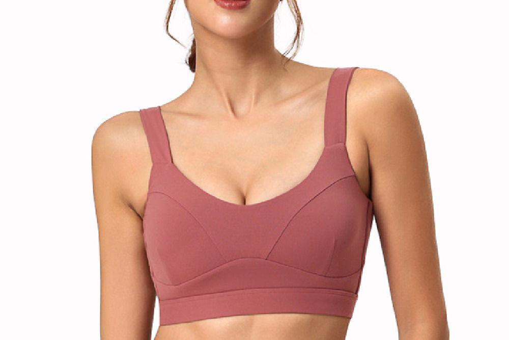 Red Women Gym Clothing Sports Bras 12