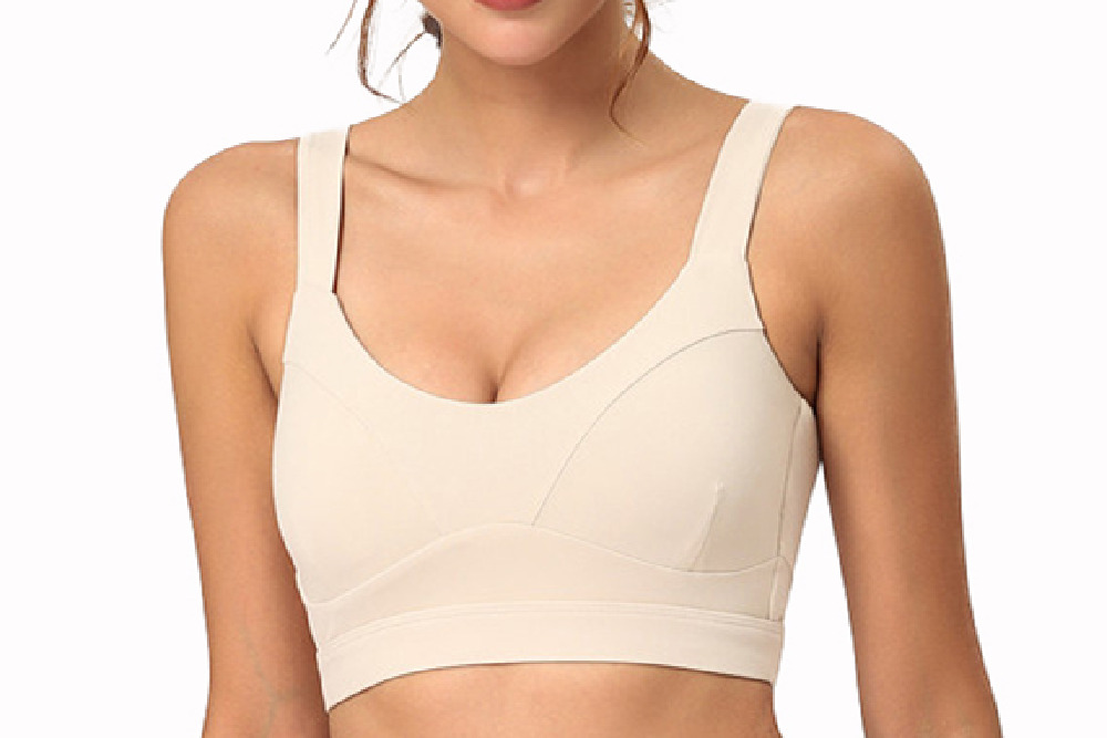 Light Brown Women Workout Clothing Sports Bras 12