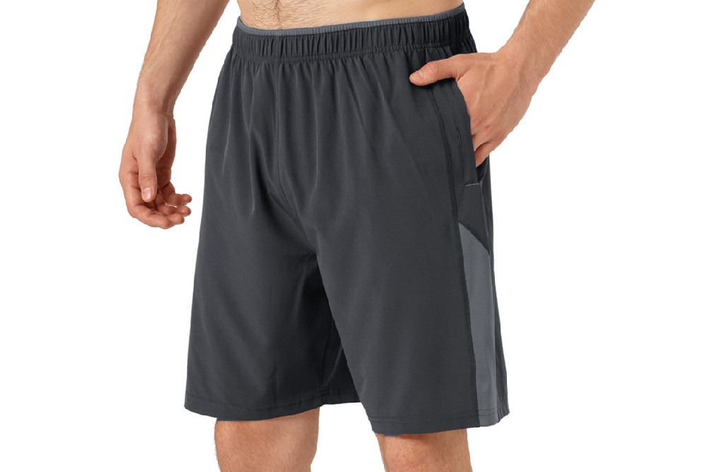 Dark Grey Men's Workout Clothing Summer Shorts Pocket