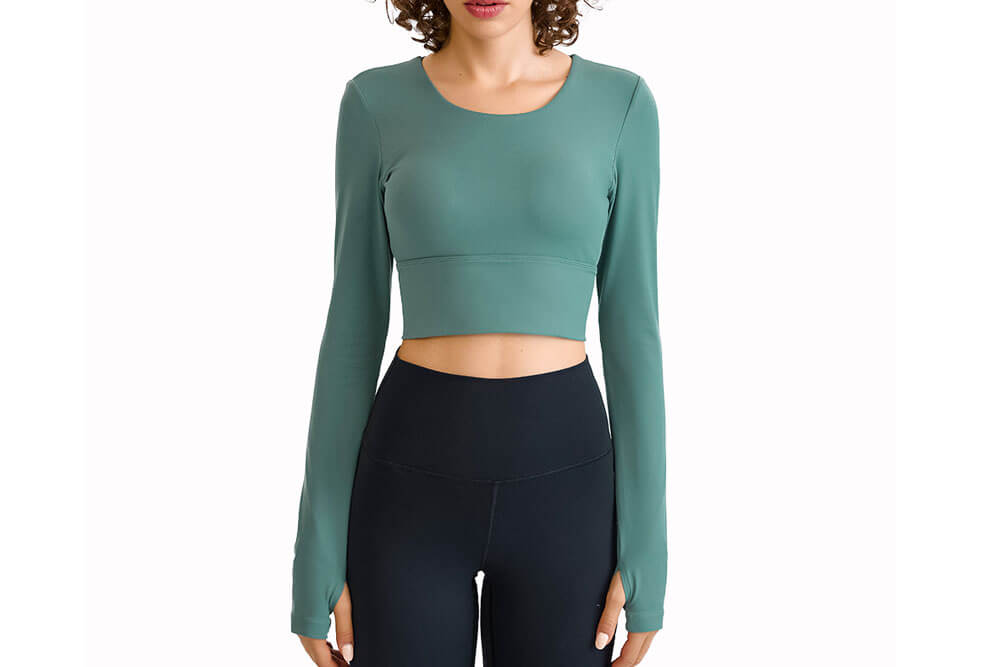 Long sleeve yoga t shirt 3