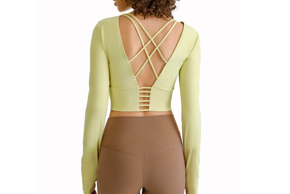 Long sleeve yoga t shirt 6