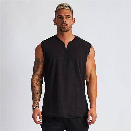 Men Tank Top Made from Cotton Fabric