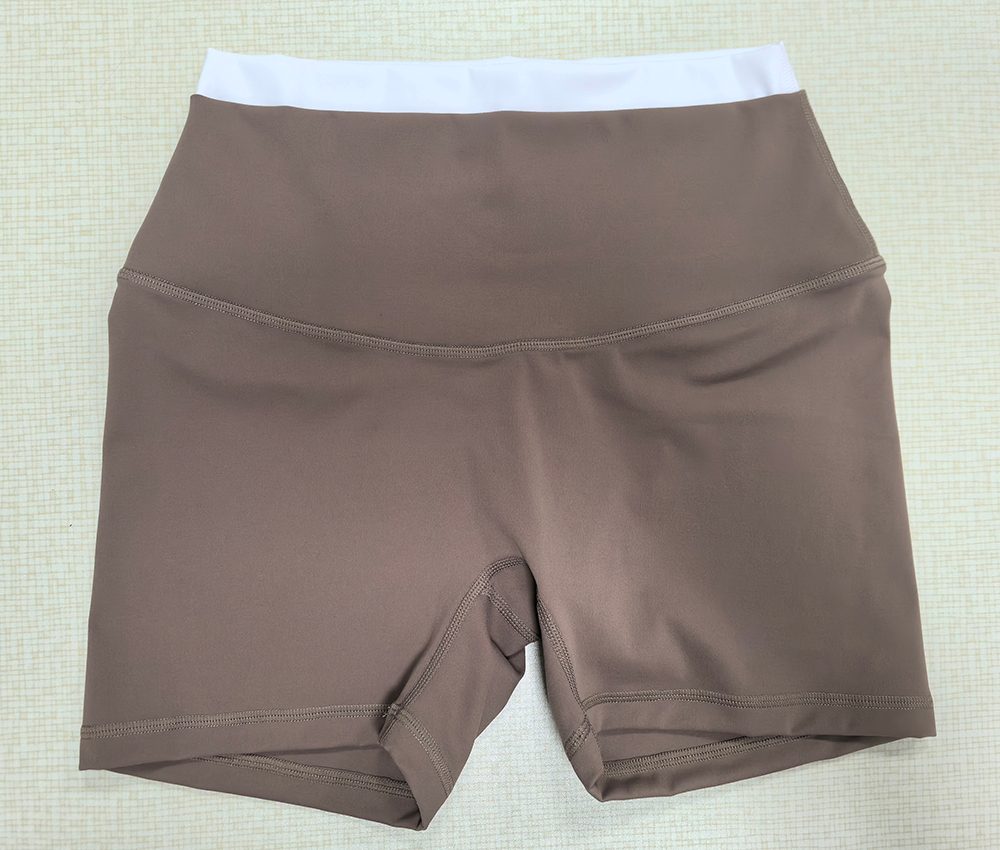 2-Piece Activewear Set: High-Waisted Bike Shorts + Fitted Crop Top