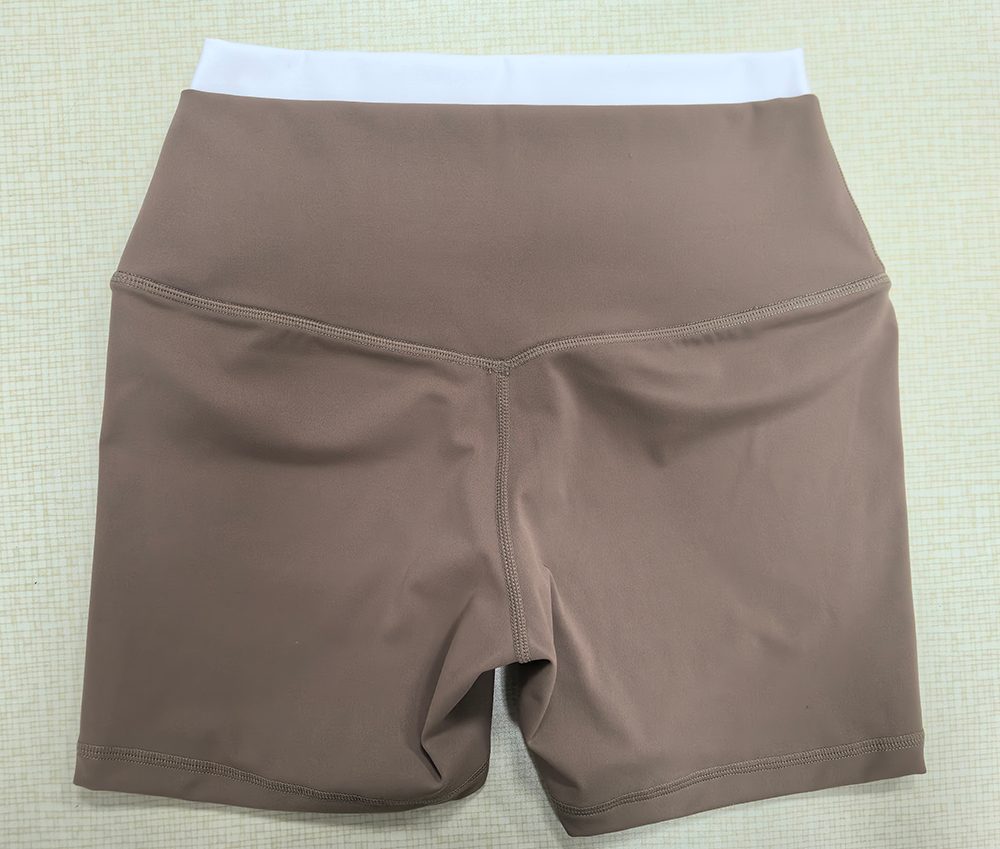 2-Piece Activewear Set: High-Waisted Bike Shorts + Fitted Crop Top
