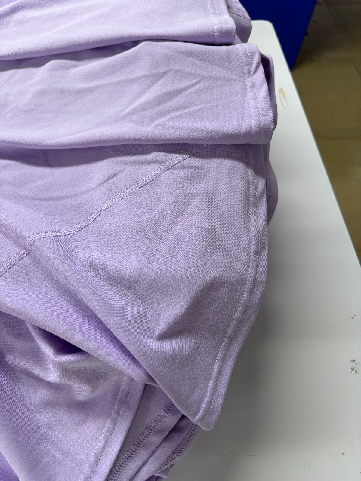 UGA FASHION — sewing machines stitching yoga shorts